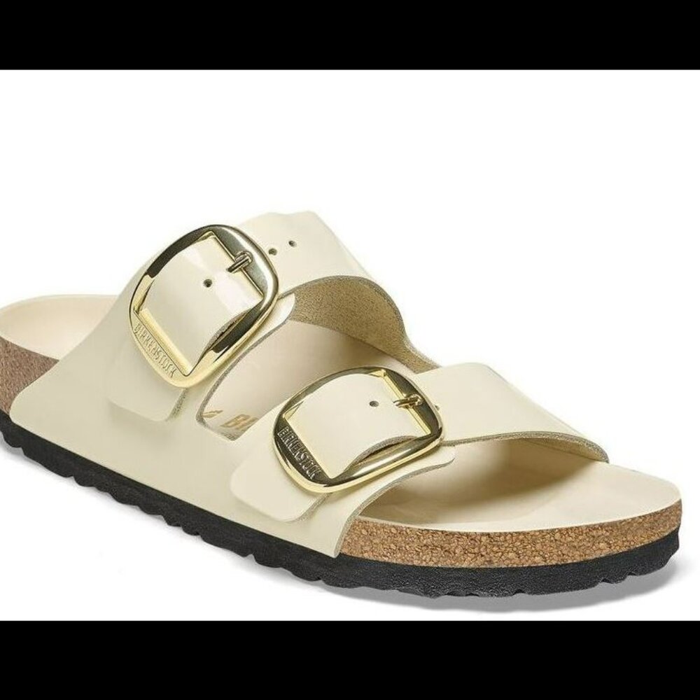 Birkenstock Arizona Big Buckle - Ecru